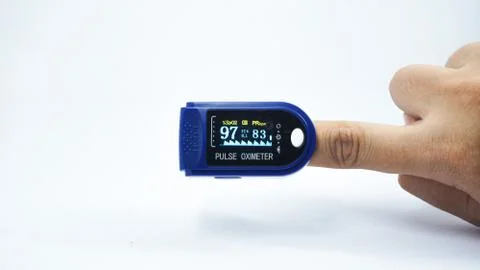 Pulse Oximeter Stockfoto's
