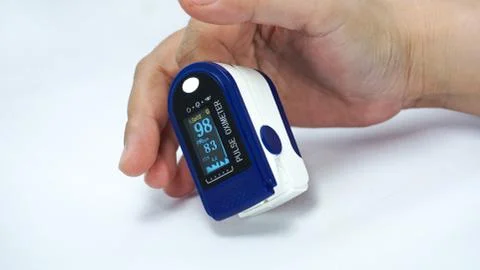 Pulse Oximeter Stockfoto's
