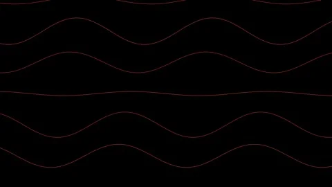 Pulse oximeter waveform on black background overlay 4K Видео 336624992