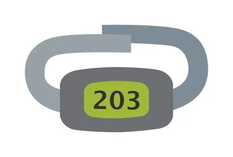 Pulse sensor vector illustration Stock Illustration