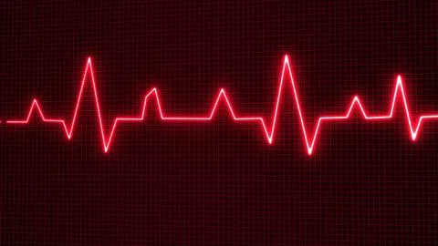 Pulse trace Illustrazione stock