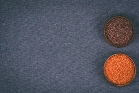 Pulses on gray background Stock Photos