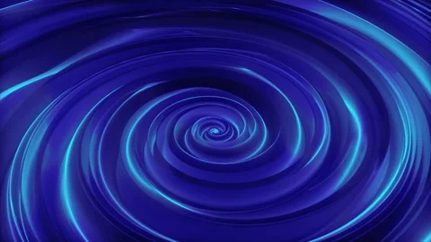 Pulsing 3D Spiral Loop Stock-Footage 171071641