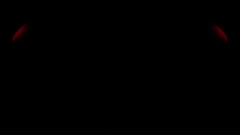 Pulsing Abstract Red Glow on Dark Starry Background 動画素材 337444759