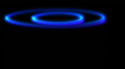 Pulsing abstract ring3 Stock Footage 731558
