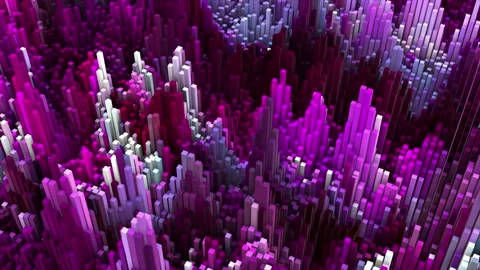 Pulsing Audio Equalizer Background 스톡 동영상 165148371