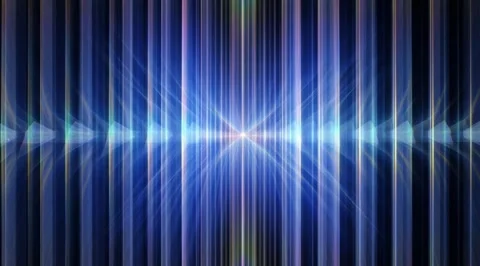 Pulsing blue light with vertical stripes Stock Footage 331456509