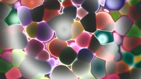 Pulsing color stains Stock Footage 10835216