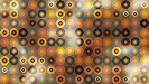 Pulsing dots abstract background pattern loop, retro aesthetic. Data concept. Stock Footage 344491371