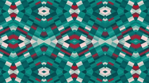 Pulsing Geometry 03 库存影片 43396169