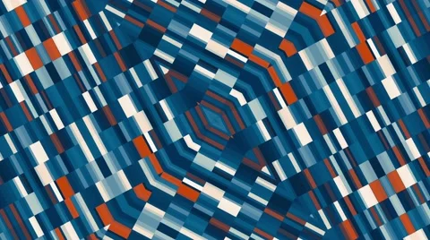 Pulsing Geometry 09 库存影片 43396352