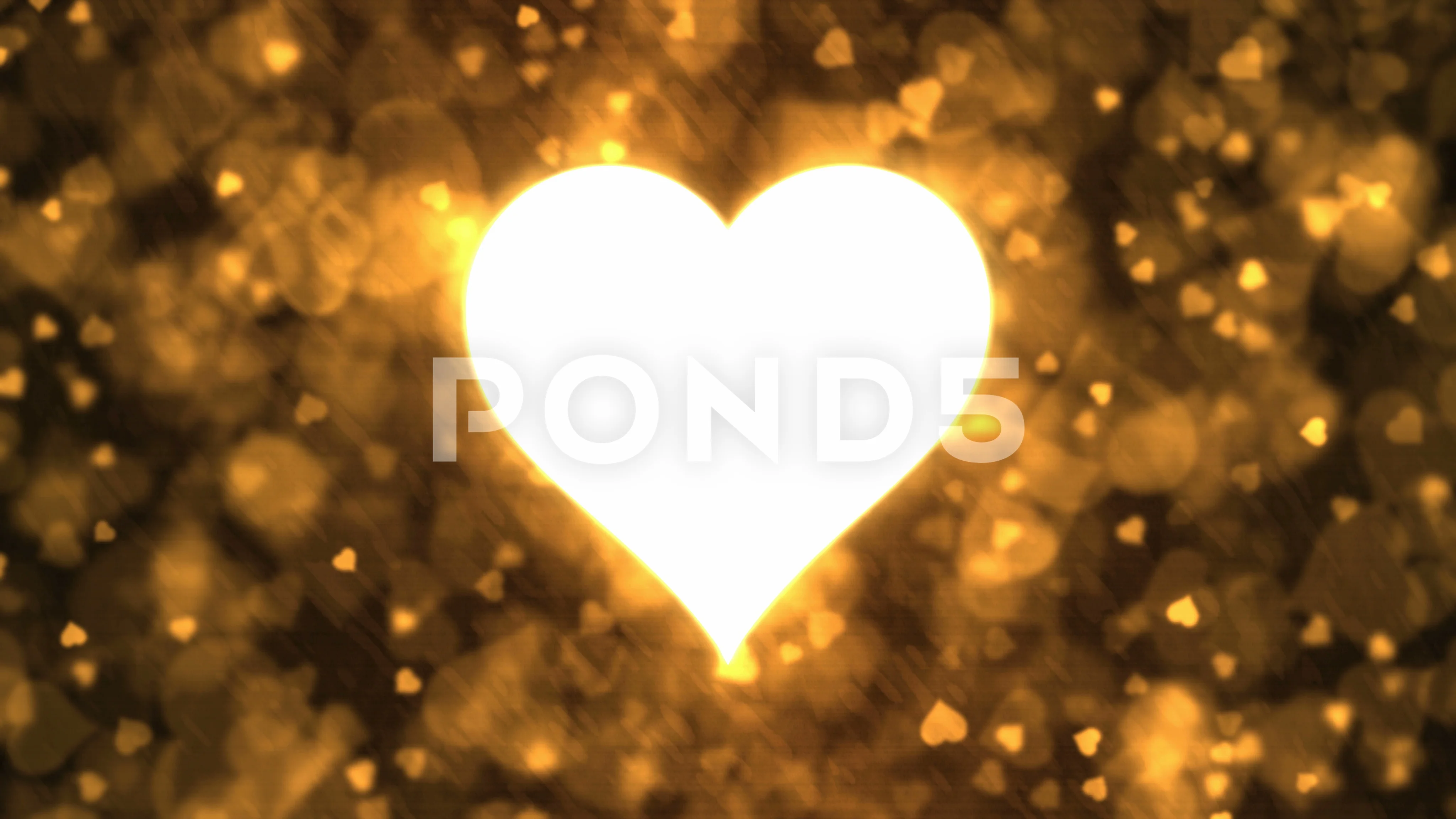 Pulsing Heart Shape and Background Anima... | Stock Video | Pond5