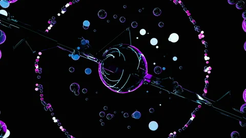 Pulsing orb Stock Footage 220679743