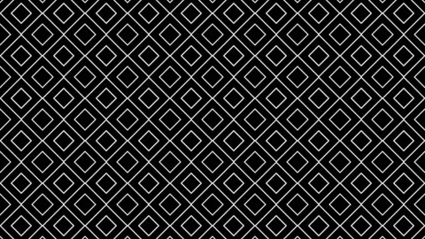 Pulsing squares pattern on black background loop. Creative hypnotic design .. Stock Footage 229518079