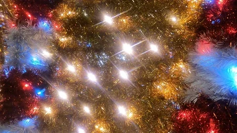 Pulsing with twinkling lights Vídeo Stock 228719483