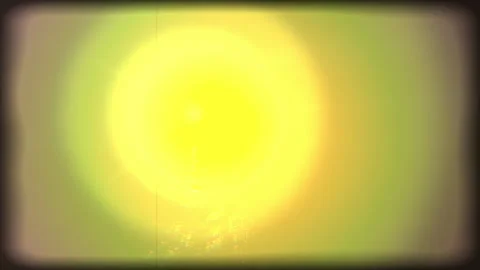 Pulsing Yellow Green Light Orb Abstract Background 動画素材 339649974