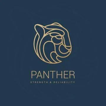 Puma  royal emblem Stock Illustration