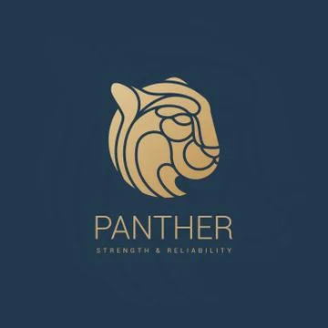 Puma  royal emblem Stock Illustration