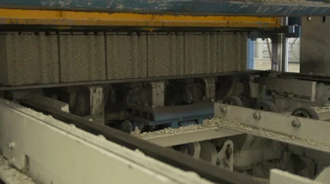 Pumice Brick factory 動画素材 36801016