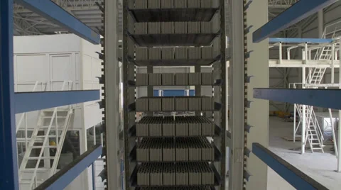 Pumice Brick factory 스톡 동영상 36802448