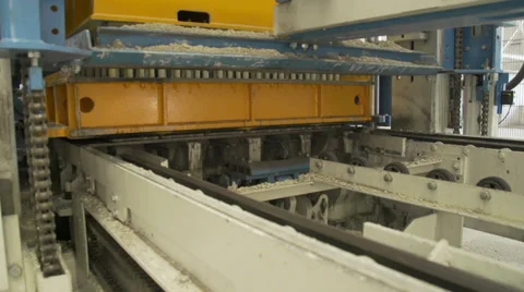 Pumice Brick factory 스톡 동영상 36802480