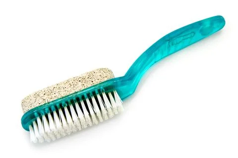 Pumice brush Stock Photos