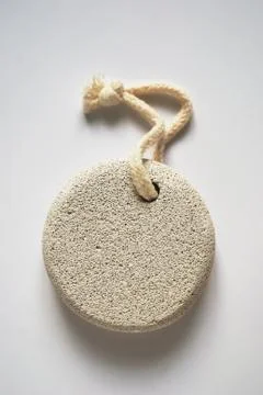 Pumice stone on rope Stock Photos
