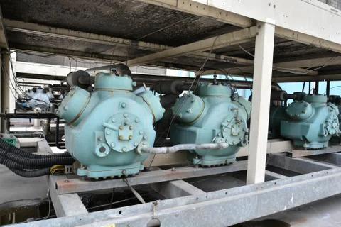 Pump and Chiller Stock Photos
