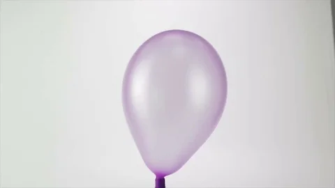 Pump blowing a balloon Stock-Footage 69166855