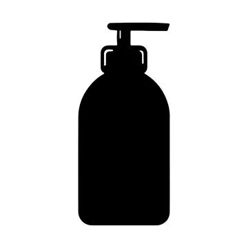 Pump Bottle Dispenser Icon Stock Illustration