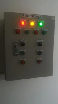 Pump Control Panel Stock Photos