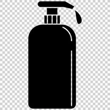 Pump dispenser bottle Stock Illustration