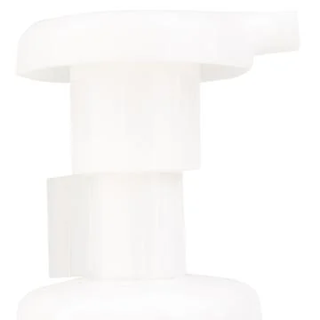 Pump dispenser isolated on white background closeup Stock Photos