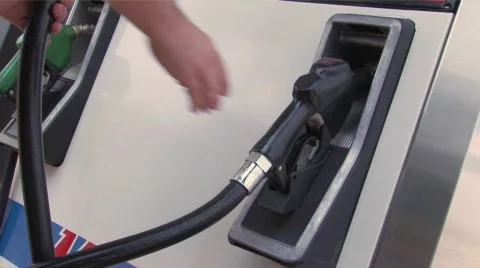 At The Pump Stock Footage 861591