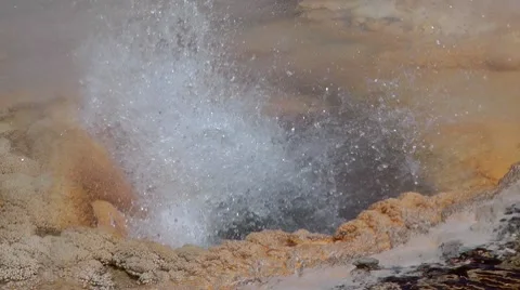 Pump Geyser Stock Footage 7733940