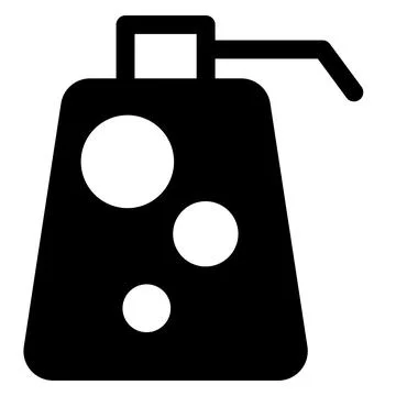 Pump glyph icon vector illustration isolated on white background Stock Illustration