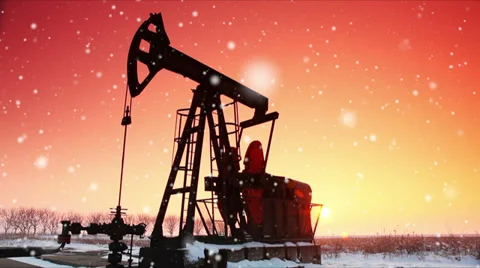 Pump jack Stock Footage 27788774