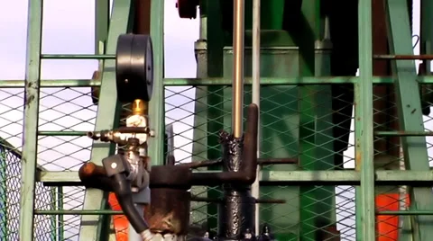 Pump jack. Oil pump. 6 Stock Footage 34507233