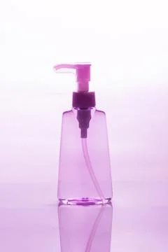 Pump plastic bottle multipurpose Stock Photos