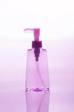 Pump Plastic Bottle multipurpose Stock Photos