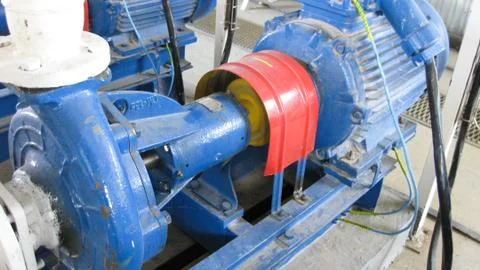 The pump for pumping of liquids. Foto stock