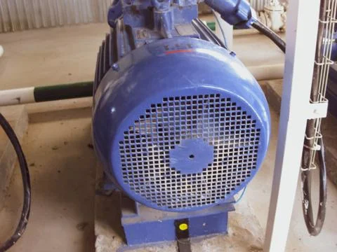 The pump for pumping of liquids. Stock Photos