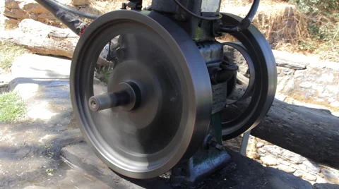 Pump pumps water from the well Stock-Footage 61183377