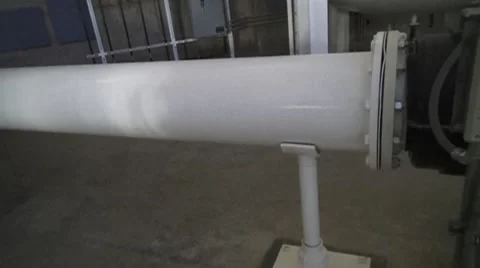Pump Station Pipe Close Up Stock Footage 41640815
