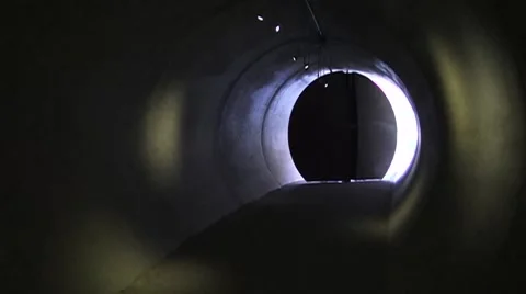 Pump Station Tunnel Stock Footage 41640975