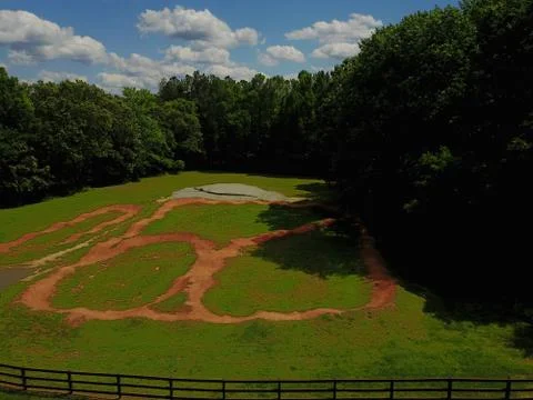 Pump track Stock Photos
