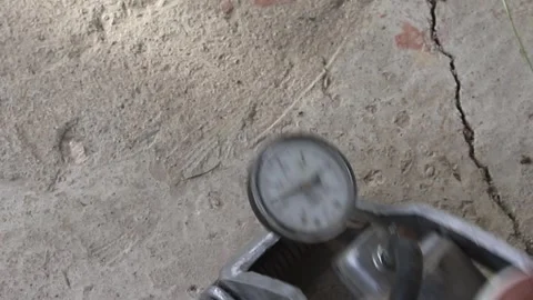 To Pump A Wheel Stock Footage 253311144