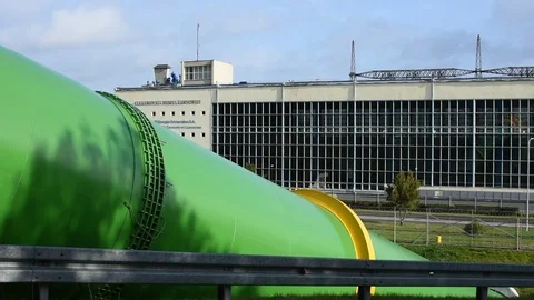 Pumped Storage Power Station Stock Footage 117768053