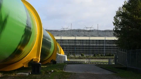 Pumped Storage Power Station Stock Footage 117768056