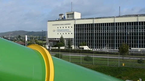 Pumped Storage Power Station Stock Footage 117768171